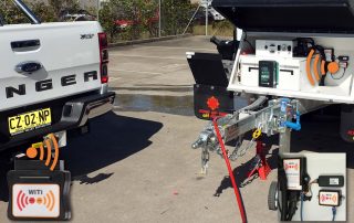 anti-theft protection for offroad caravans and camper trailers