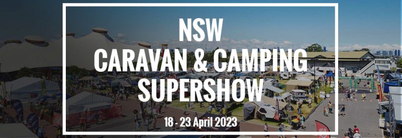 2023 NSW Caravan Camping Holiday Supershow | Kimberley Kampers banner