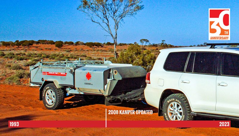 Offroad Camper Trailer 30 Year Timeline - Kimberley Kampers Australia