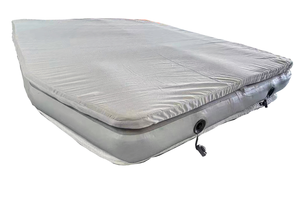 Off-road caravan inflatable adjustable mattress with internal Layers Shown- Kimberley Kampers