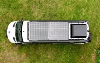 off road motorhome with roof top solar